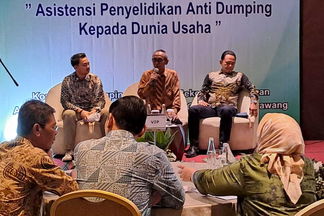 KADI Menyelenggarakan Asistensi Kepada Dunia Usaha Tentang Penyelidikan Anti Dumping di Karawang