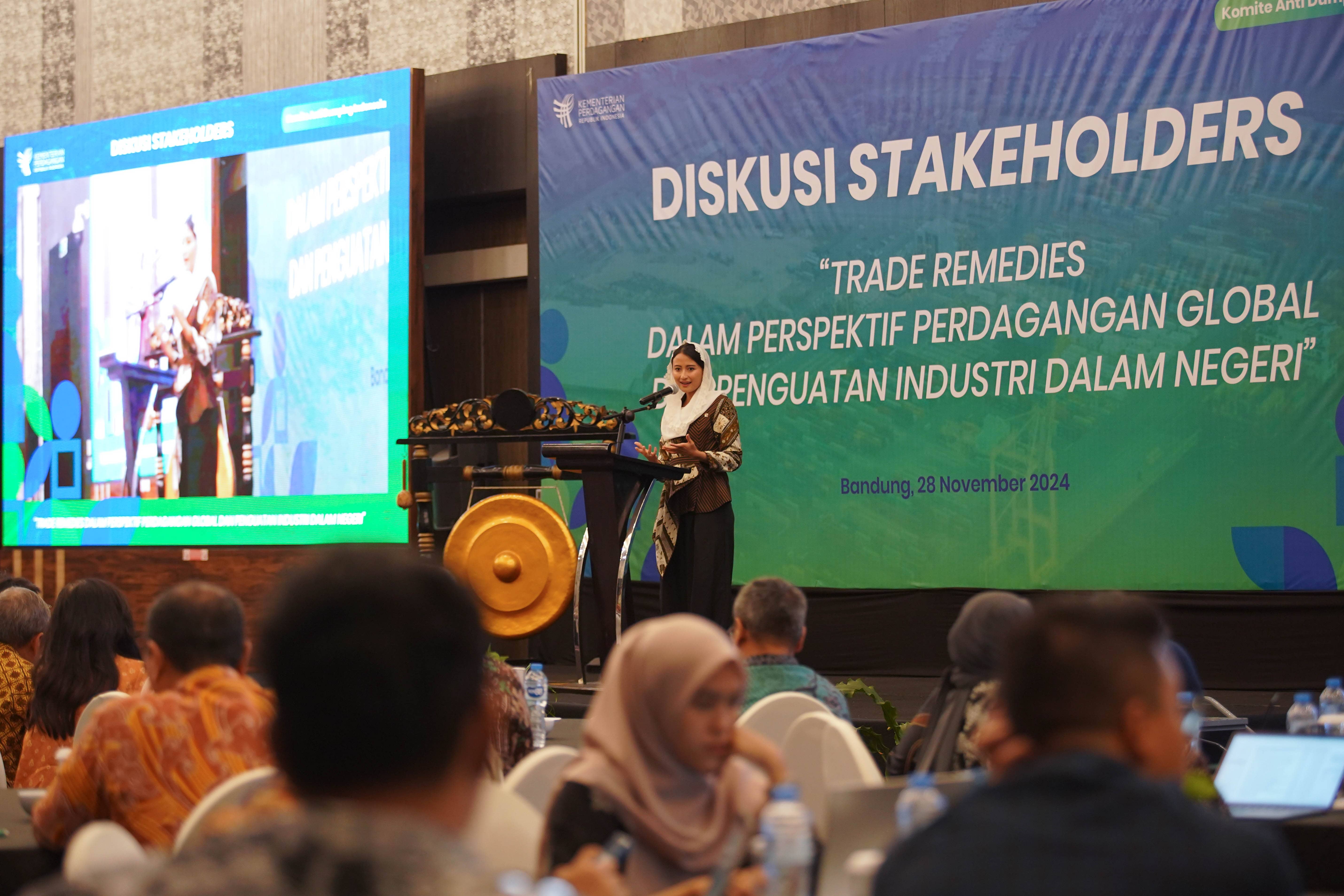 Wamendag Membuka Diskusi Stakeholders Trade Remedies