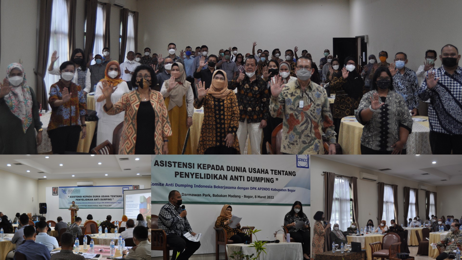 Dorong Pemanfaatan Tindakan Antidumping, KADI Gelar Asistensi Kepada Anggota DPK APINDO Kabupaten Bogor